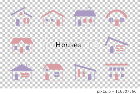 Houses　ラベンダー＆コスモス 116307566