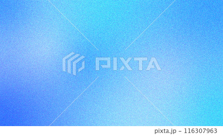 Blue Winter Gradient Background with Grained Texture. Abstract horizontal web banner. Christmas Ice with light 116307963