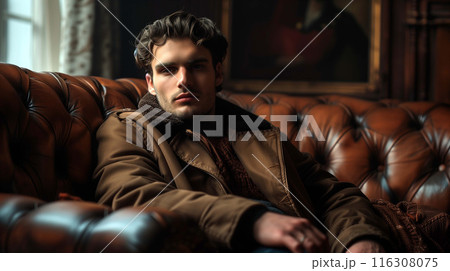 Evoking the spirit of the gangster era with timeless fashion, sleek lines 116308075