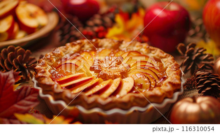アップルパイの写真 116310054