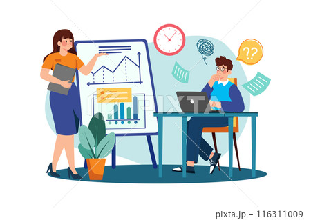 A student attends a tutoring session for help in a difficult subject. A student attends a tutoring session for help in a difficult subject. 116311009