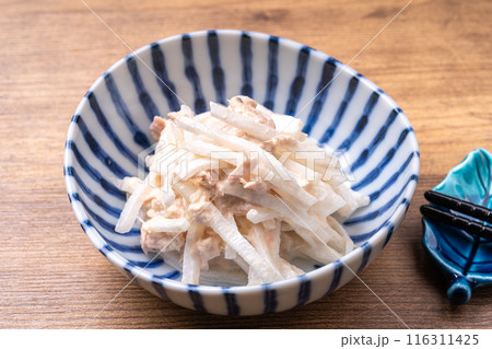 大根とツナのマヨ和え 大根とツナのマヨ和え 116311425