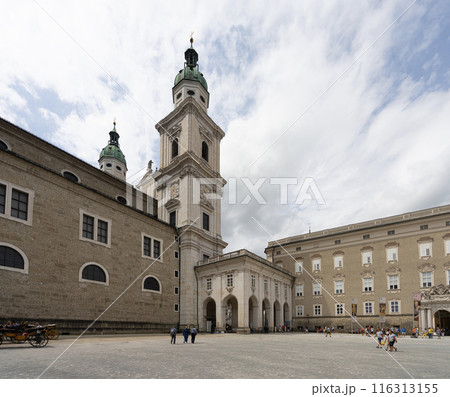 Residenzplatz in Salzburg, Austria 116313155