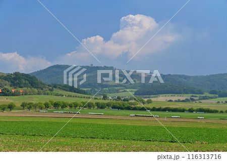 Hostyn hills. Landscape Czechia.. East Moravia. Europe 116313716