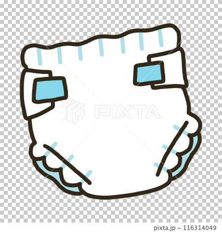 紙おむつ 116314049