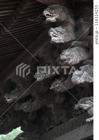 初鹿野諏訪神社の見事な彫刻 116314255