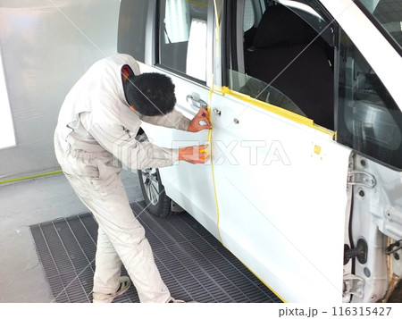 自動車鈑金塗装ブース06 116315427