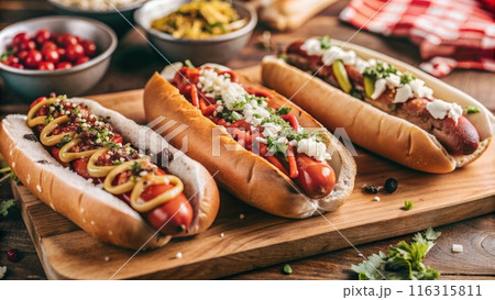 Creative Hotdogs 116315811