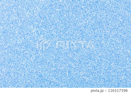 Glitter background for design, texture in attractive light blue tone. 116317396