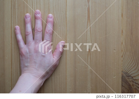 40代女性の左手 116317707