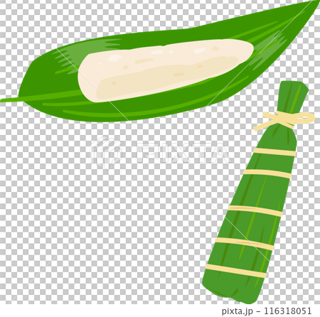 笹の葉で包んだちまき 116318051