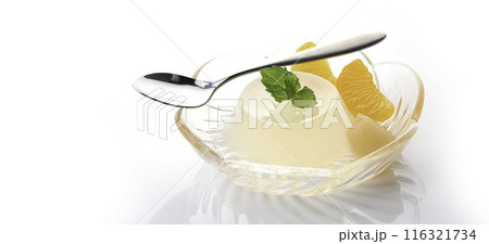 フルーツゼリー ( 白背景 ) フルーツゼリー ( 白背景 ) 116321734