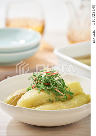 茄子の翡翠煮 116322149