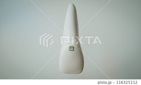 Tooth with CPU Implant - 3D Rendering Tooth with CPU Implant - 3D Rendering 116325112