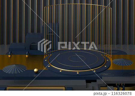 立体 3次元 3D 116326078