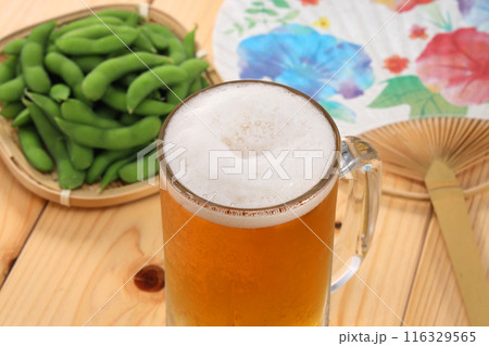 よく冷えた生ビール 116329565