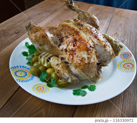Poulet Garni 116330972