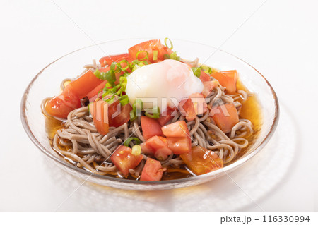 ぶっかけ　トマト蕎麦 116330994