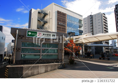 JR／都営地下鉄　東中野駅 西口 116331722