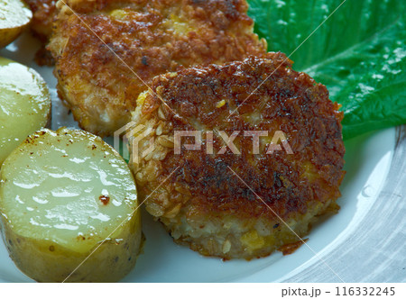 Finnish Salisbury steak 116332245