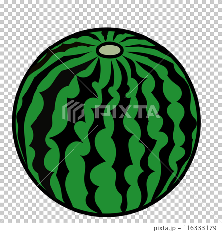 スイカのイラスト 116333179