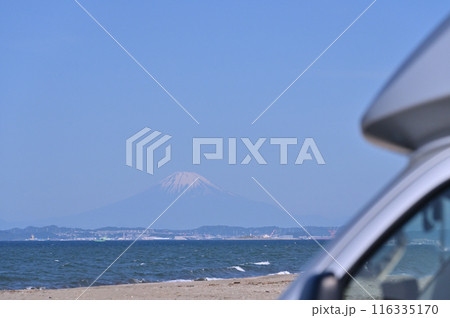 キャンピングカー旅行　海　ドライブ　ビーチ　リゾート 116335170