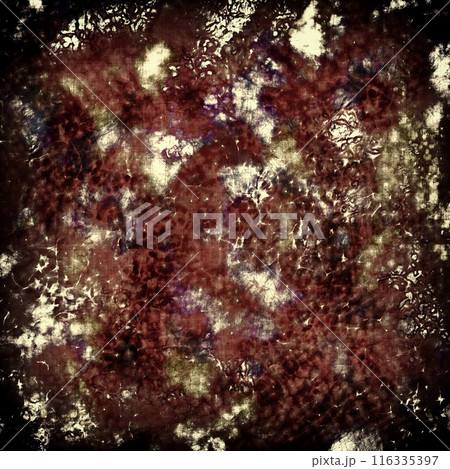 ドロドロの模様の背景テクスチャ画像 116335397