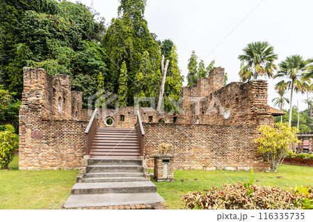 Kota Belanda or Dutch Fort is an ancient fort on Pangkor Island, Malaysia. The ruins are the remnants of an outpost of Dutch to control trade in the Malay Peninsula 116335735