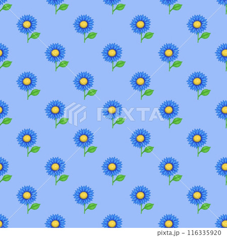 seamless pattern with flowers seamless pattern with flowers 116335920