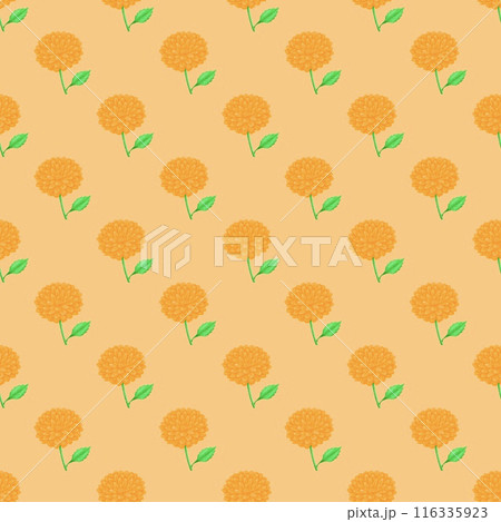 seamless pattern with colorful flowers 116335923