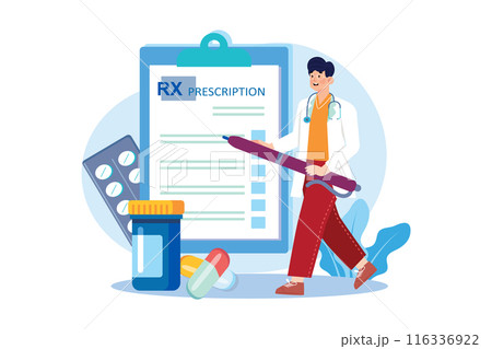 Couple watching live television Illustration concept 116336922