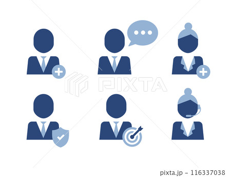 People icon corporate characters isolated sign symbol vector illustration. Collection of high quality simple style vector icons. People icon corporate characters isolated sign symbol vector illustration. Collection of high quality simple style vector icons. 116337038
