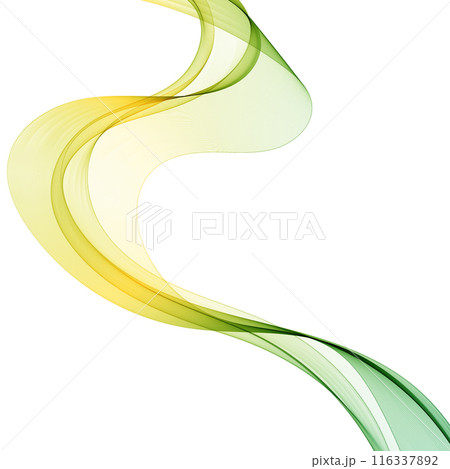 Colored abstract wave. Vector background. illustration. eps 10 116337892