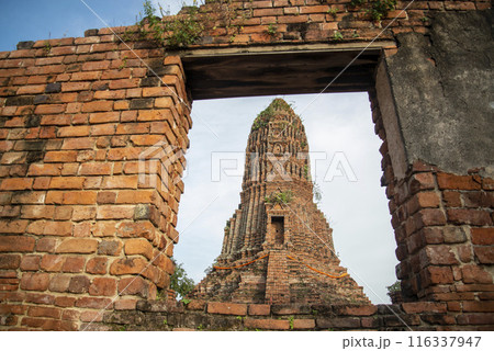 THAILAND AYUTTHAYA WAT WORACHET 116337947