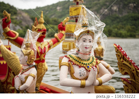 THAILAND HUA HIN KHAO TAO LAKE DRAGONBOAT RACE 116338222