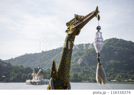 THAILAND HUA HIN KHAO TAO LAKE DRAGONBOAT RACE 116338374