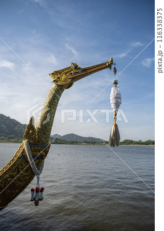 THAILAND HUA HIN KHAO TAO LAKE DRAGONBOAT RACE 116338375