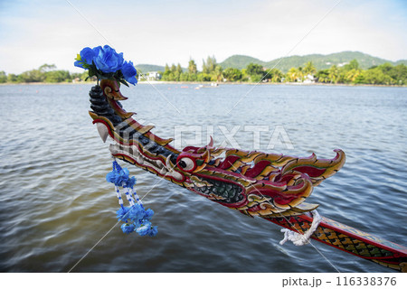 THAILAND HUA HIN KHAO TAO LAKE DRAGONBOAT RACE 116338376