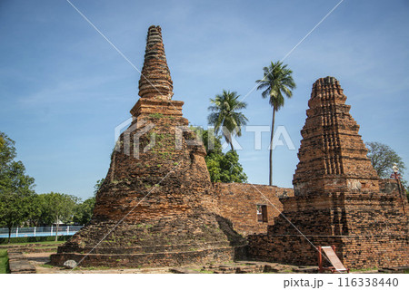THAILAND AYUTTHAYA WAT PLUB PLA CHAI 116338440