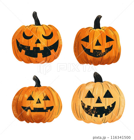 ハロウィーン　カボチャおばけ 116341500