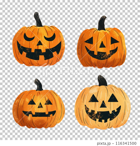 ハロウィーン　カボチャおばけ 116341500