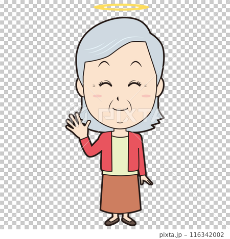 已故婦女揮手 已故婦女揮手 116342002