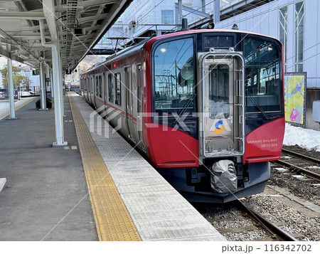 しなの鉄道 新型車両 SR1系300番台 S304 編成 しなの鉄道 新型車両 SR1系300番台 S304 編成 116342702