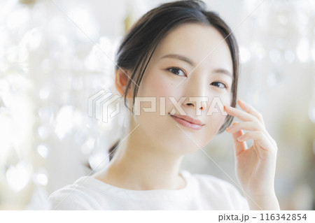 若い女性、ビューティーイメージ 116342854