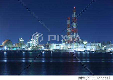 工場夜景(築港浜寺西町) 工場夜景(築港浜寺西町) 116343311