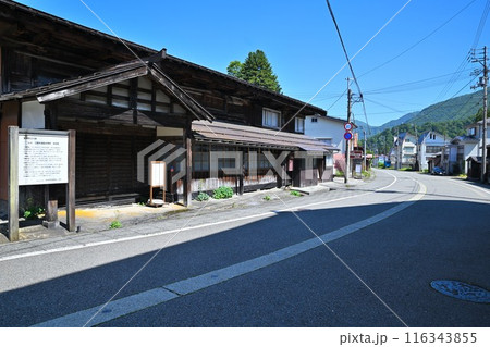 三国街道 三俣宿 脇本陣跡 池田家 街並み 湯沢町 三国街道 三俣宿 脇本陣跡 池田家 街並み 湯沢町 116343855