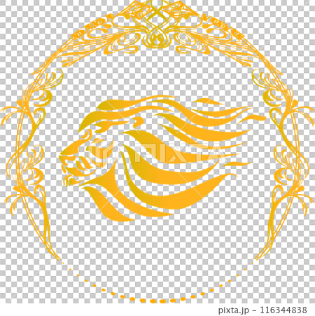 金獅部落圖示標記 金獅部落圖示標記 116344838