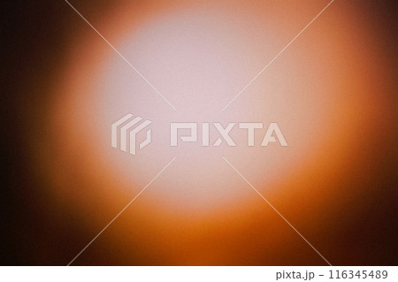 Orange color gradient grainy Abstract background, noise texture effect 116345489