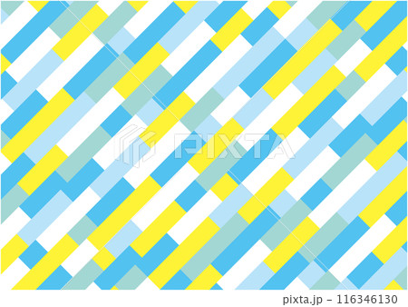 夏をイメージした明るくカラフルなタイル柄の背景 116346130