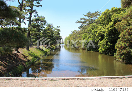 世界文化遺産百舌鳥古市古墳群の仁徳天皇陵 世界文化遺産百舌鳥古市古墳群の仁徳天皇陵 116347185